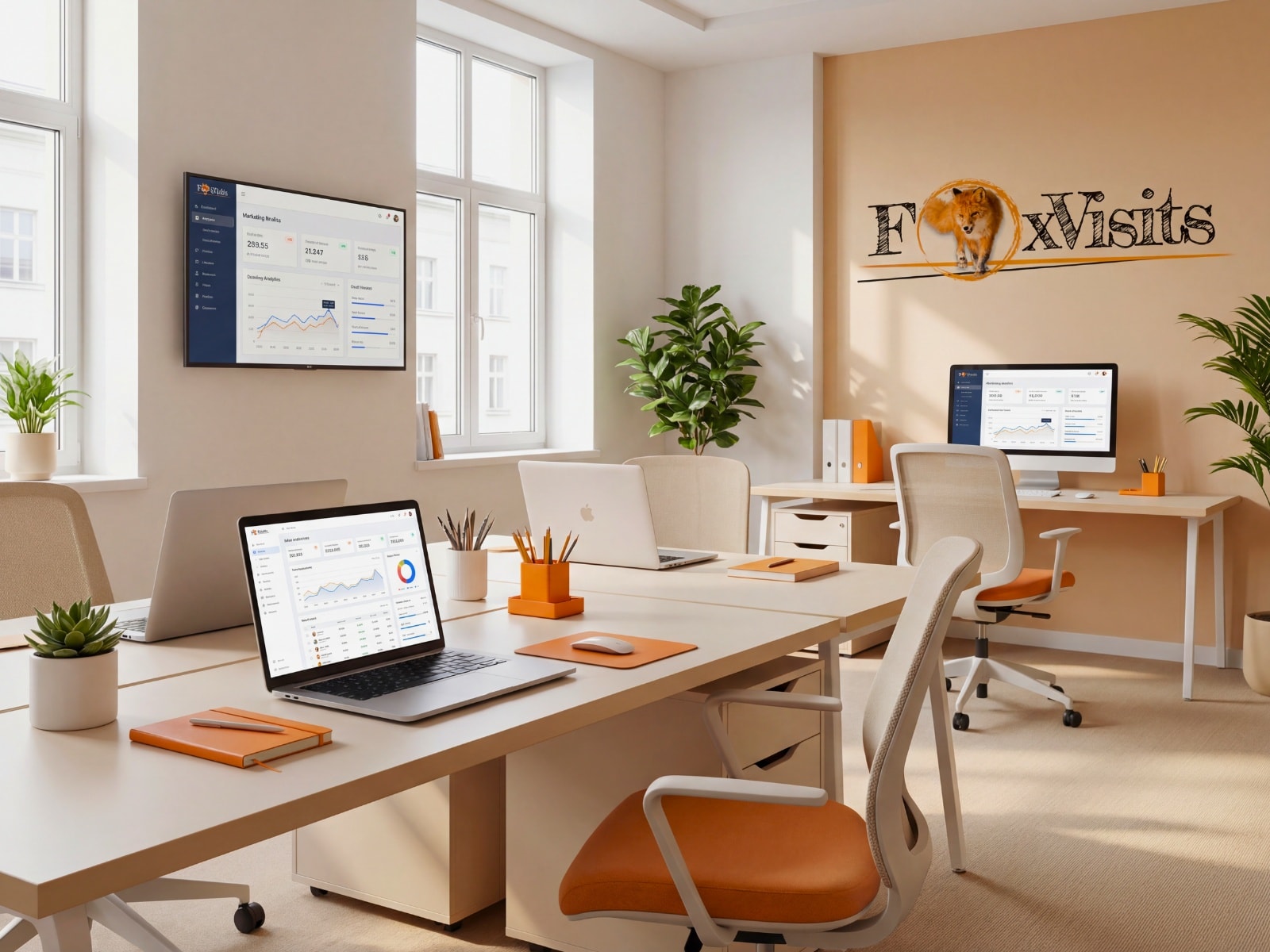 FOXVISITS nowoczesne biuro agencji marketingowej